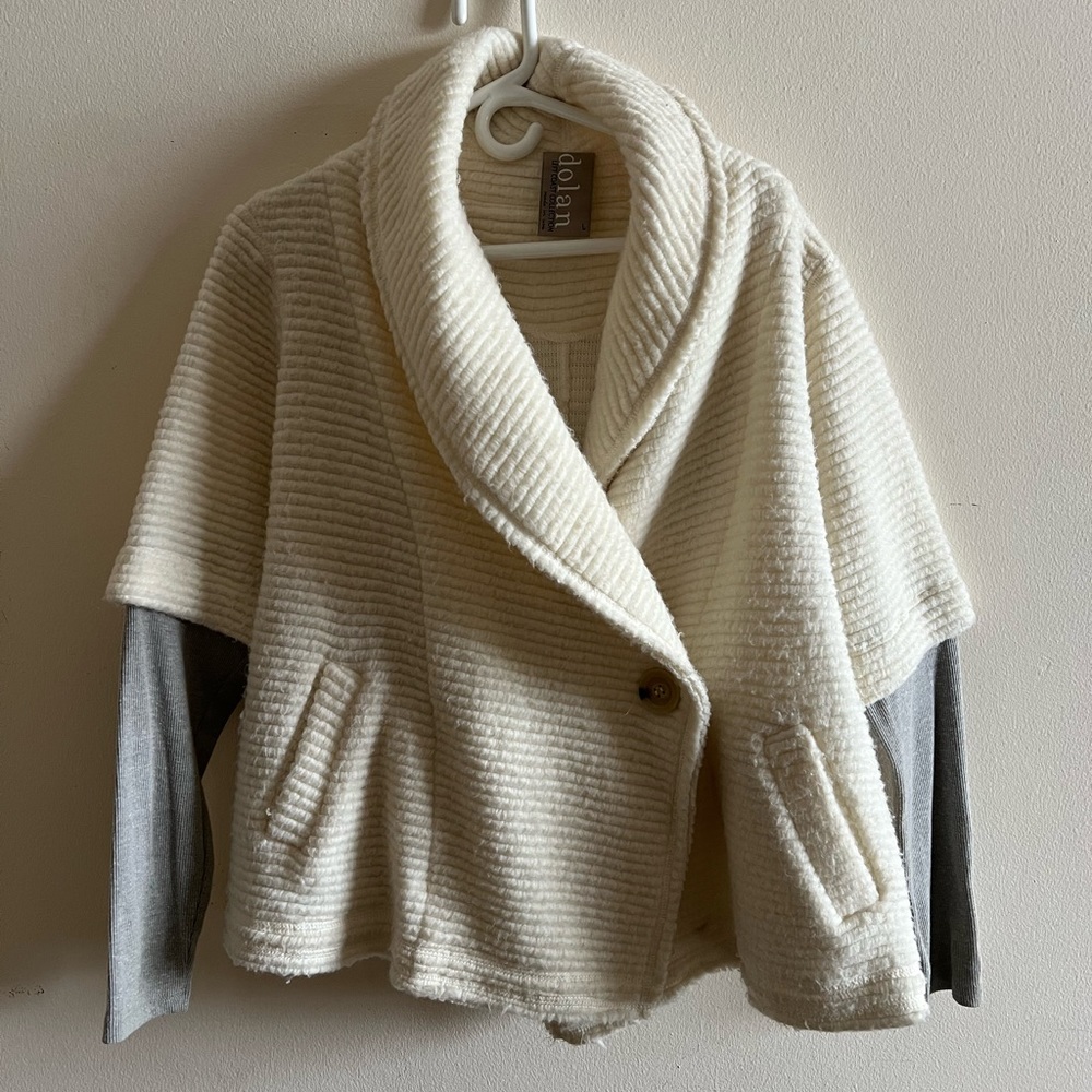 Anthropologie Wool Teddy Coat